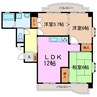 サンコート赤池 3LDKの間取り