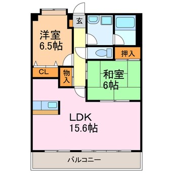 間取図 グリーンヒルズ神の倉