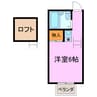メゾン・ド・ＫＳ 1Rの間取り