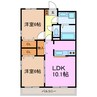 ロハス 2LDKの間取り