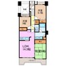 ライオンズマンションニューシティ日進の丘 壱番館 3LDKの間取り