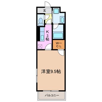 間取図 荒池シティーハウス