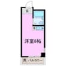 愛日ビル 1Rの間取り