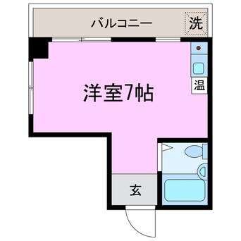 間取図 愛日ビル