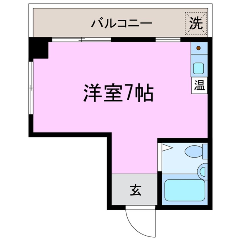 間取図 愛日ビル