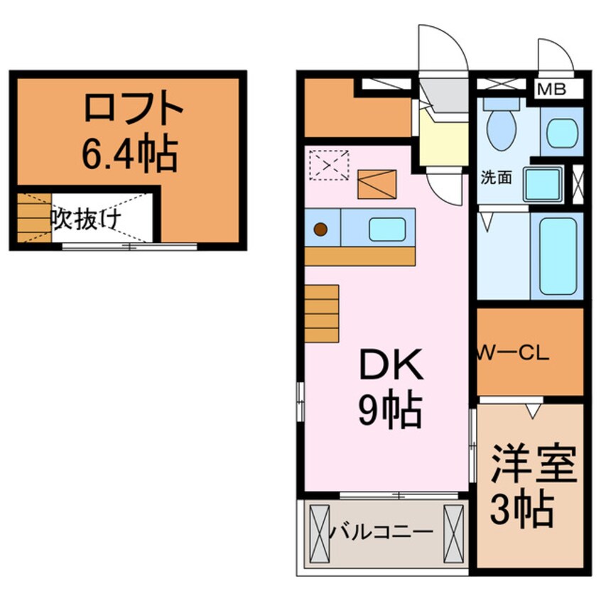 間取図 メロウハウスＣ