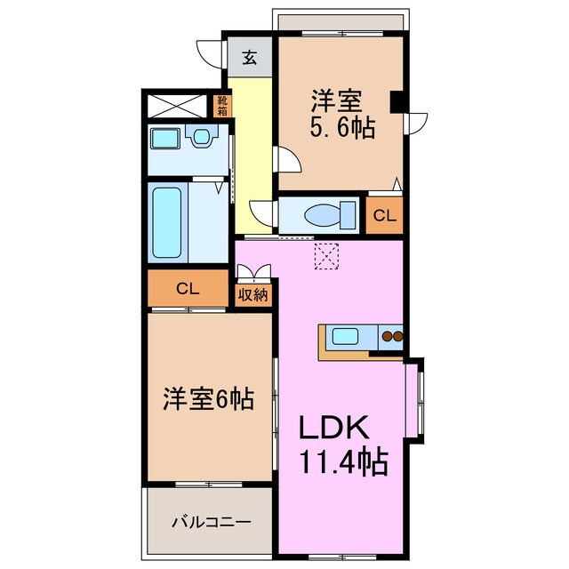 間取り図 Tiffany