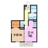 I.Tresor 1DKの間取り