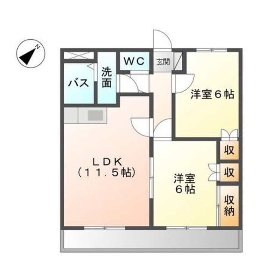 間取図 グリーンワイズ