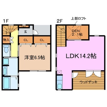 間取図 カーサ･ピッコロ