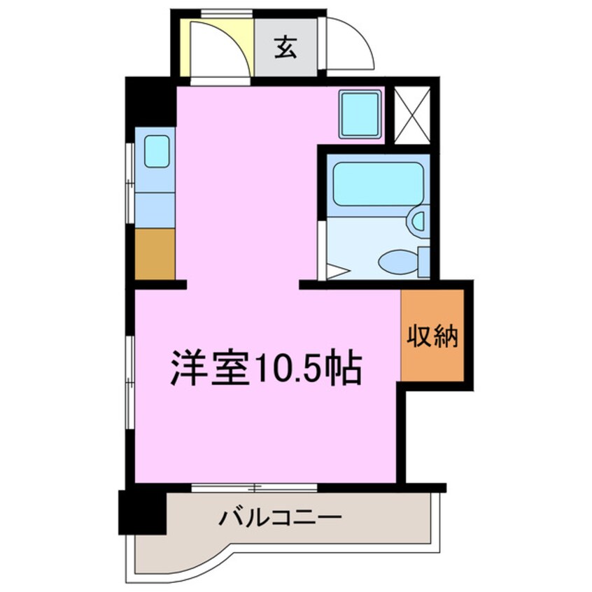 間取図 第３栄和ビル