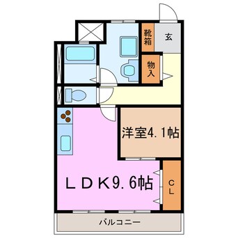 間取図 三好グランドハイツ