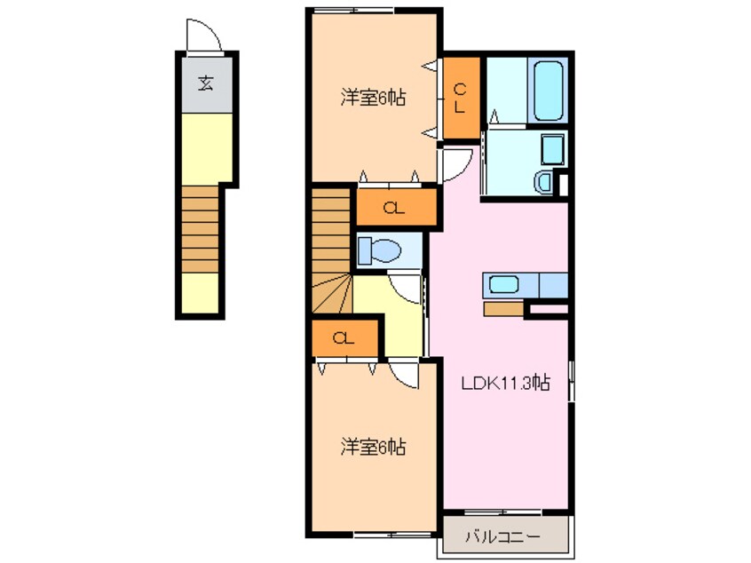 間取図 アビタシオン