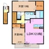 ゆうわ 2LDKの間取り