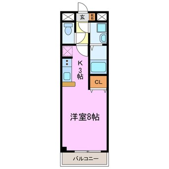 間取図 Casa raffine duex