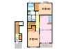 カルバンラゴ 2LDKの間取り