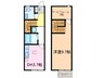 セントラルガーデン A 1DK+Sの間取り