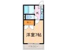 GRACIA ENDO 1Kの間取り