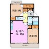 水野マンション 2LDKの間取り