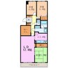 日進パーク・マンション 3LDKの間取り