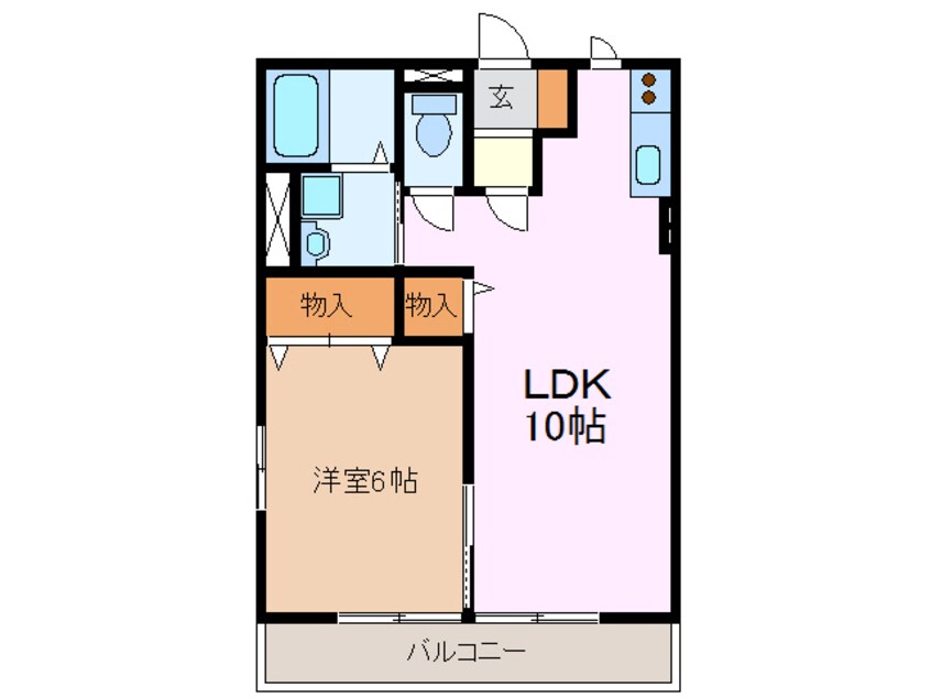 間取図 プチハウスナカヒラ