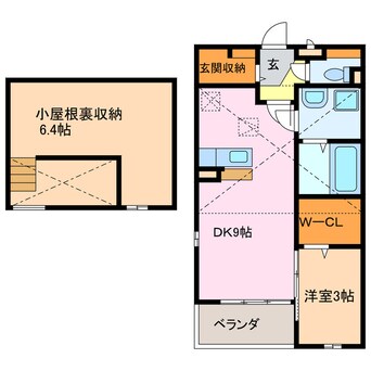 間取図 ソル　レヴェンテ