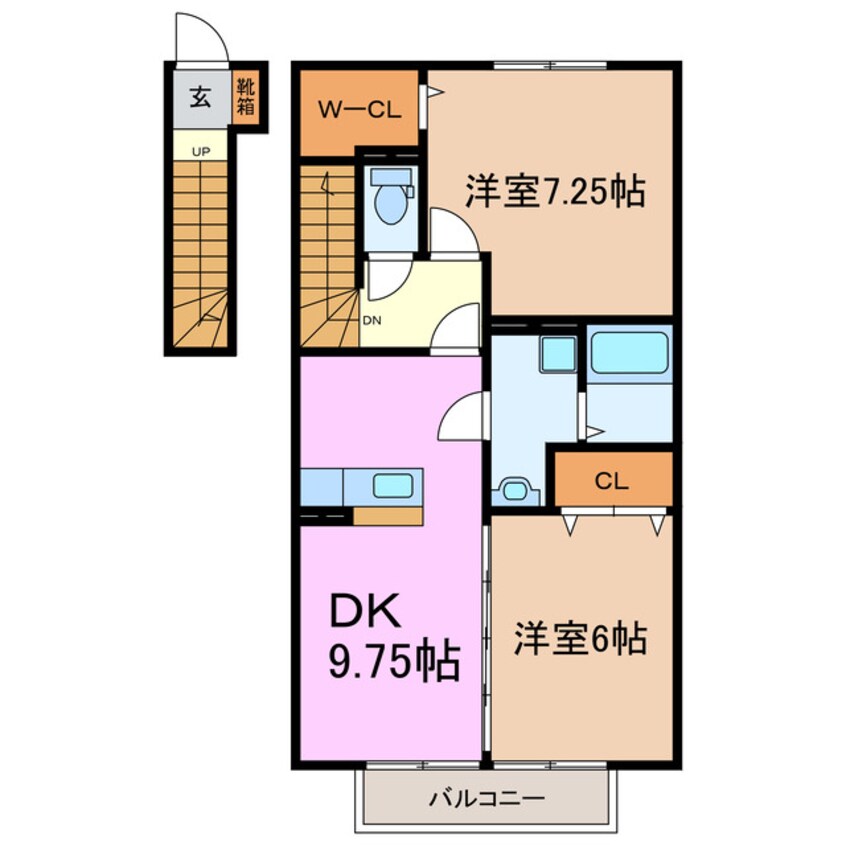 間取図 グランシャリオ