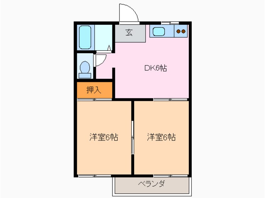 間取図 アピアランス神の倉