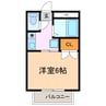 ニューボストン 1Kの間取り