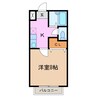 コーポトマト 1Kの間取り