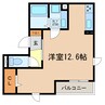 ヒルズ三好 1Rの間取り