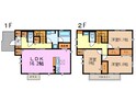 日進藤塚5丁目貸家 C棟の間取図