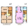 ロイヤルガーデンC 3LDKの間取り