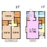 ロイヤルガーデンC 3LDKの間取り