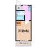 三沢ハイツ 1Kの間取り