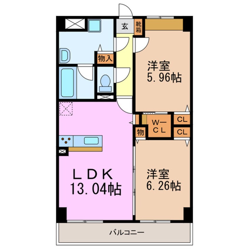 間取図 ＡＲＸＡＳ