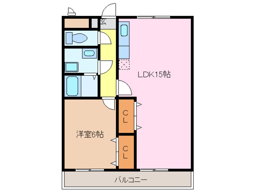 間取図 クレシア大高台