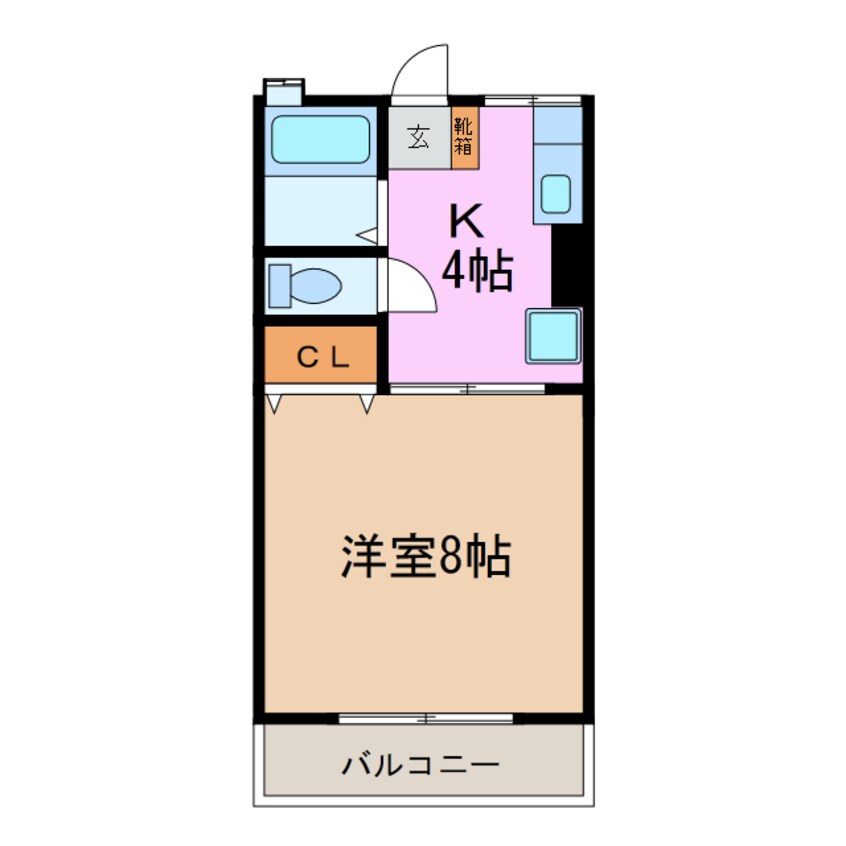 間取図 ハイツT・K