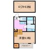 ハーモニーテラス平針Ⅱ 1SKの間取り