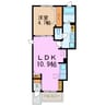 アネックスＡ 1LDKの間取り