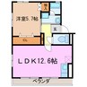 アプリⅤ 1LDKの間取り