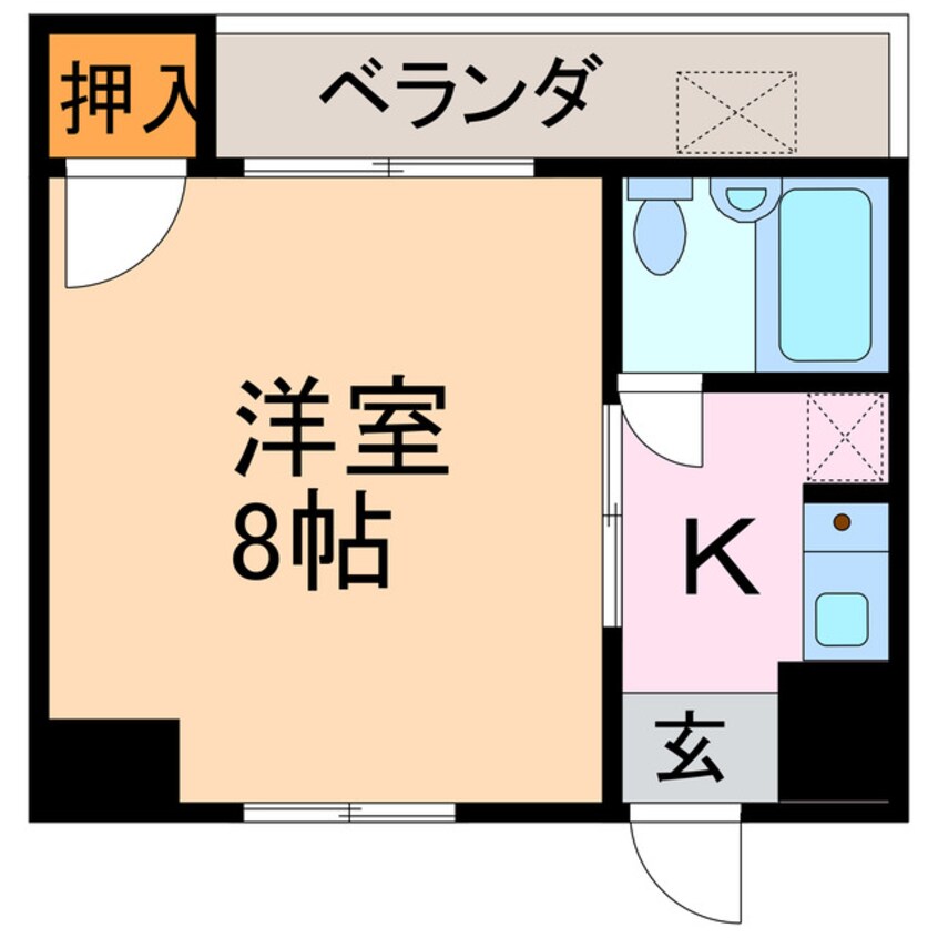 間取図 メゾン上汐田