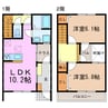 Mitoku鳳凰 2LDKの間取り