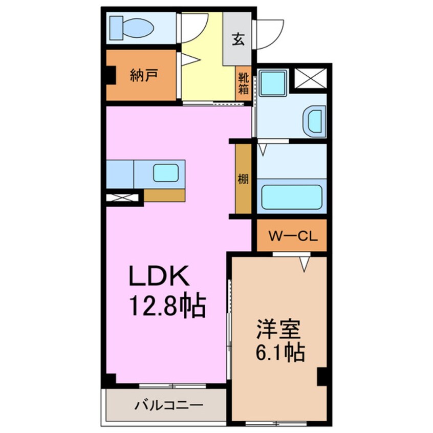 間取図 ランコントル
