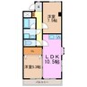 ペアシティーⅡ 2LDKの間取り