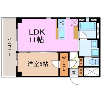 間取図 Ｍガーデン平安　