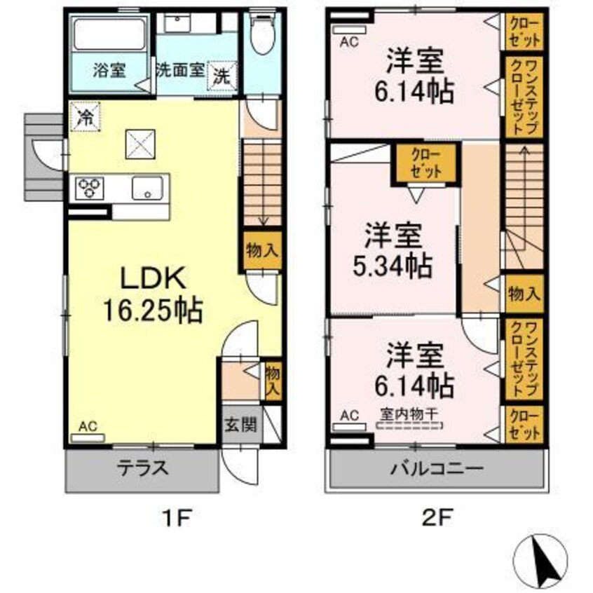 間取図 美扇