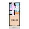 シーズンコートみよし 1Kの間取り