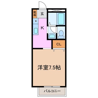 間取図 フローラみずき