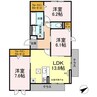 LA・FORT赤池 3LDKの間取り